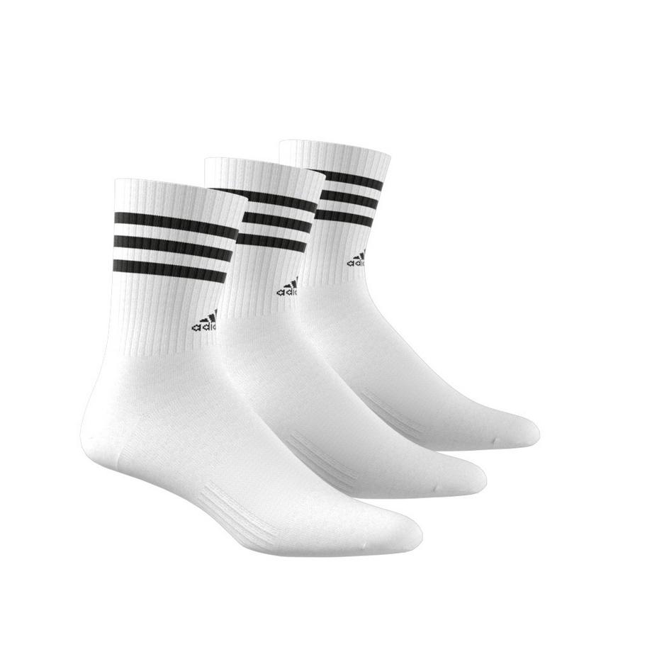 adidas Chaussettes 3-Stripes Cushioned Crew Lot de 3  