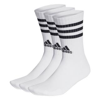adidas Calzini 3-Stripes Cushioned Crew Confezione da 3  