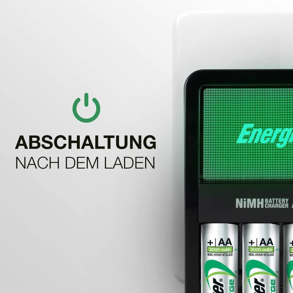 Energizer  Maxi Charger Caricabatterie universale NiMH Ministilo (AAA), Stilo (AA) 