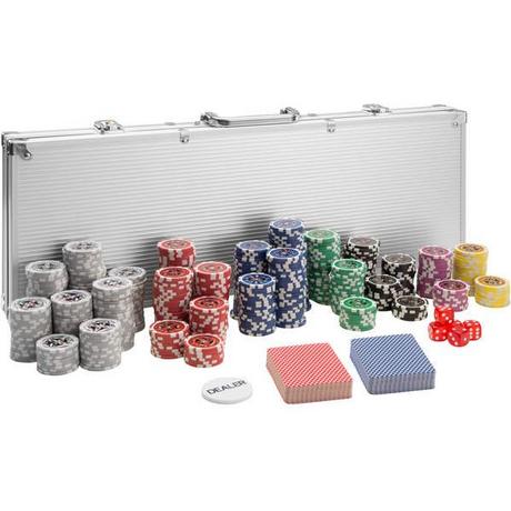 Tectake  Coffret, Malette, Set de Poker 