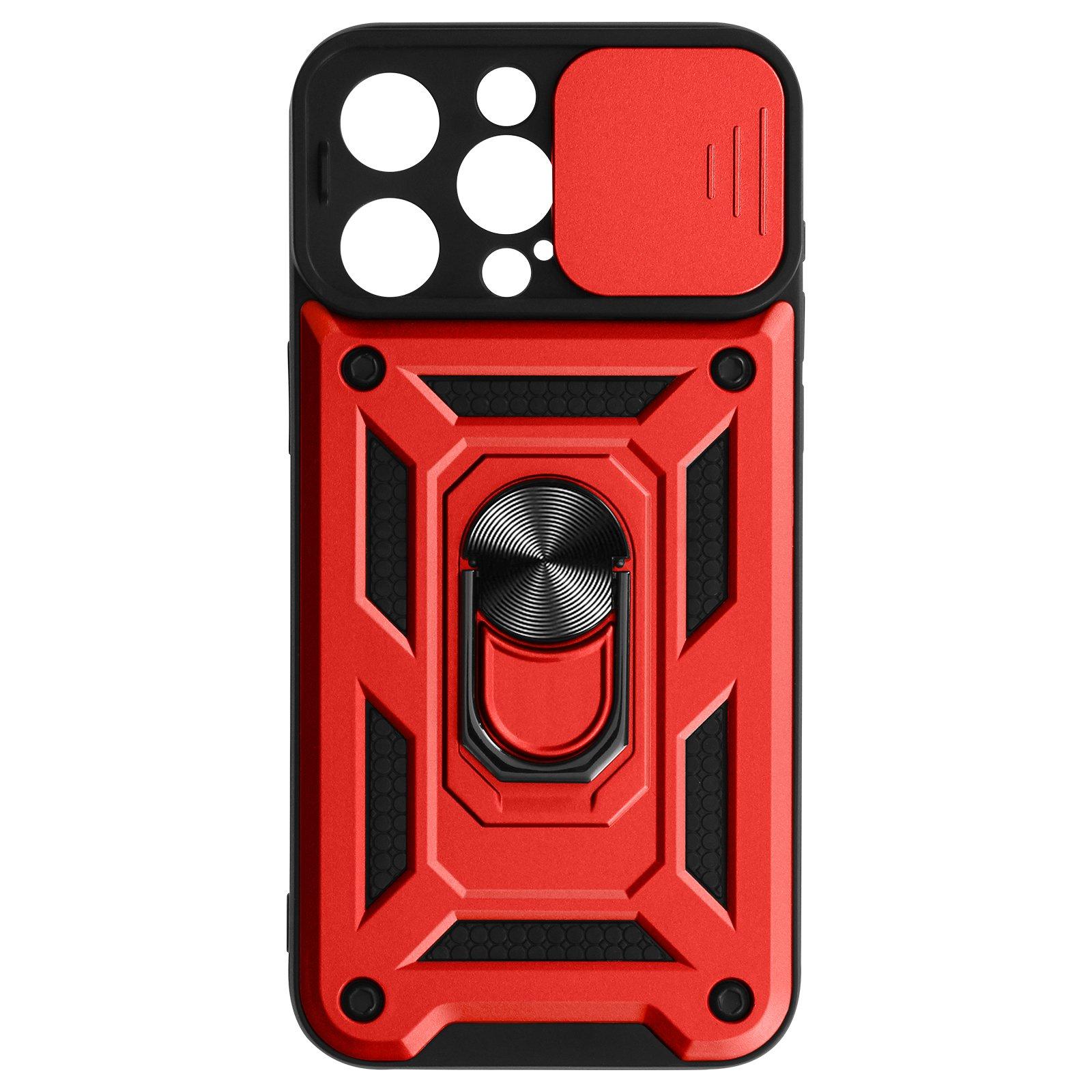 Avizar  Coque iPhone 15 Pro Max Bague rouge 