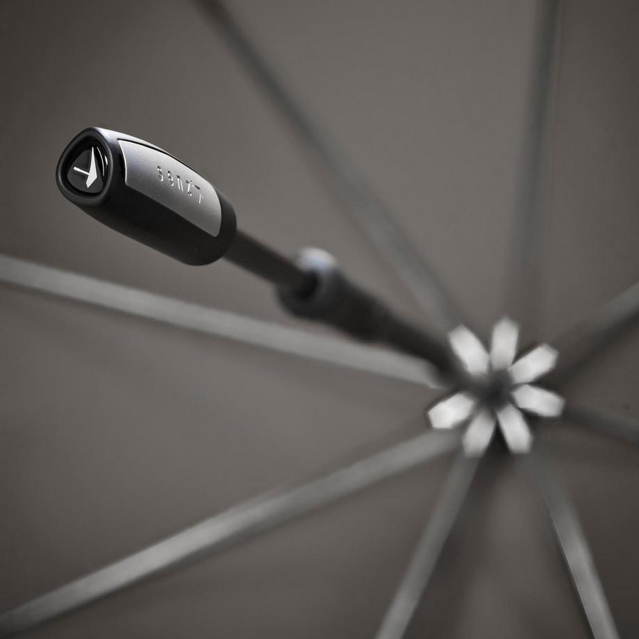 Senz  Senz Stick Storm Regenschirm, groß, Schwarz Silk Grau 