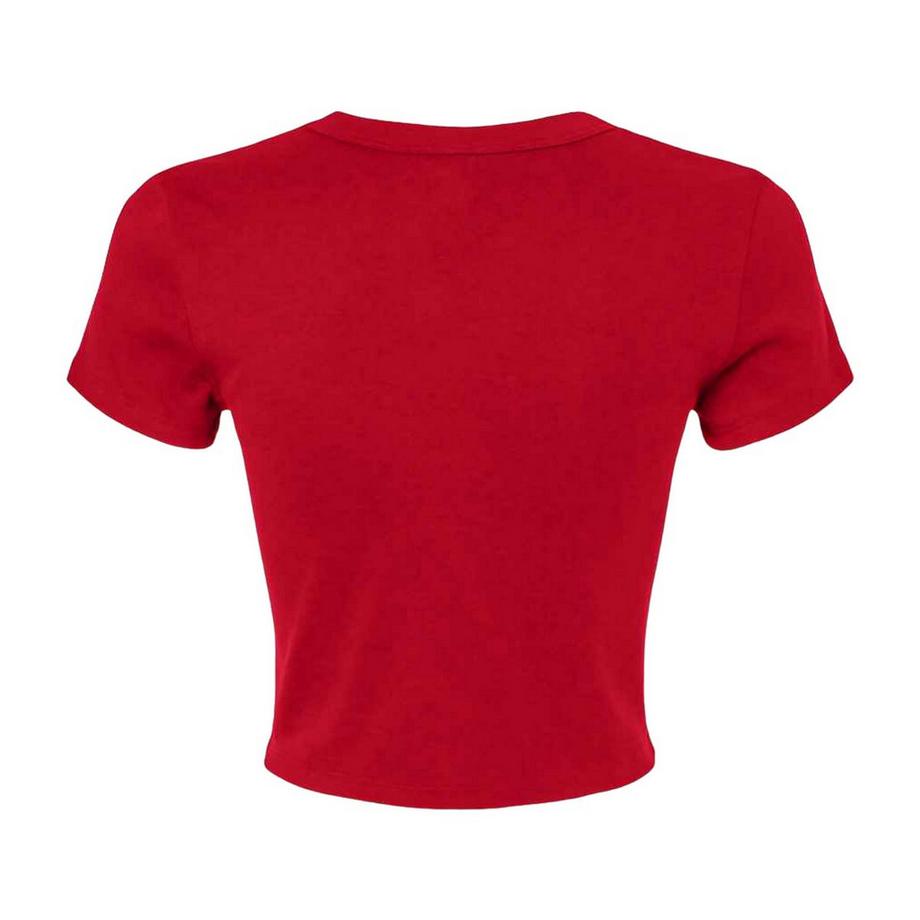 Bella + Canvas Top Corto Maniche Corte Girocollo  