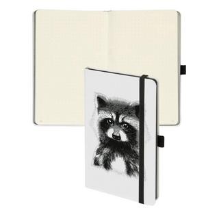 Biella Carnet de notes Kompagnon White Trend 2023, 12,5 x 19,5 cm, pointé  