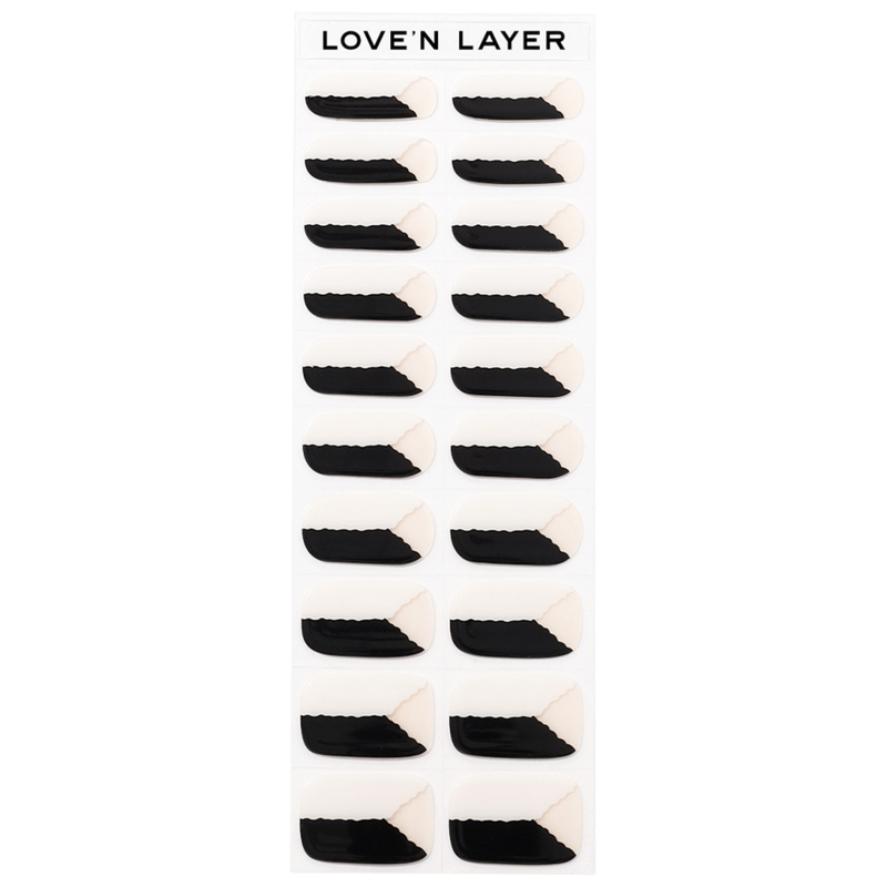 Lovenlayer  Autocollants pour ongles Minnies Swag Black/White 