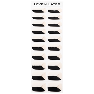 Lovenlayer  Autocollants pour ongles Minnies Swag Black/White 