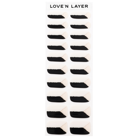 Lovenlayer  Autocollants pour ongles Minnies Swag Black/White 