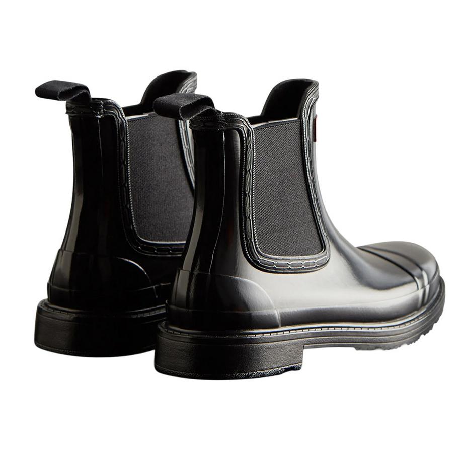 Hunter  Stiefeletten Commando, Glänzend 