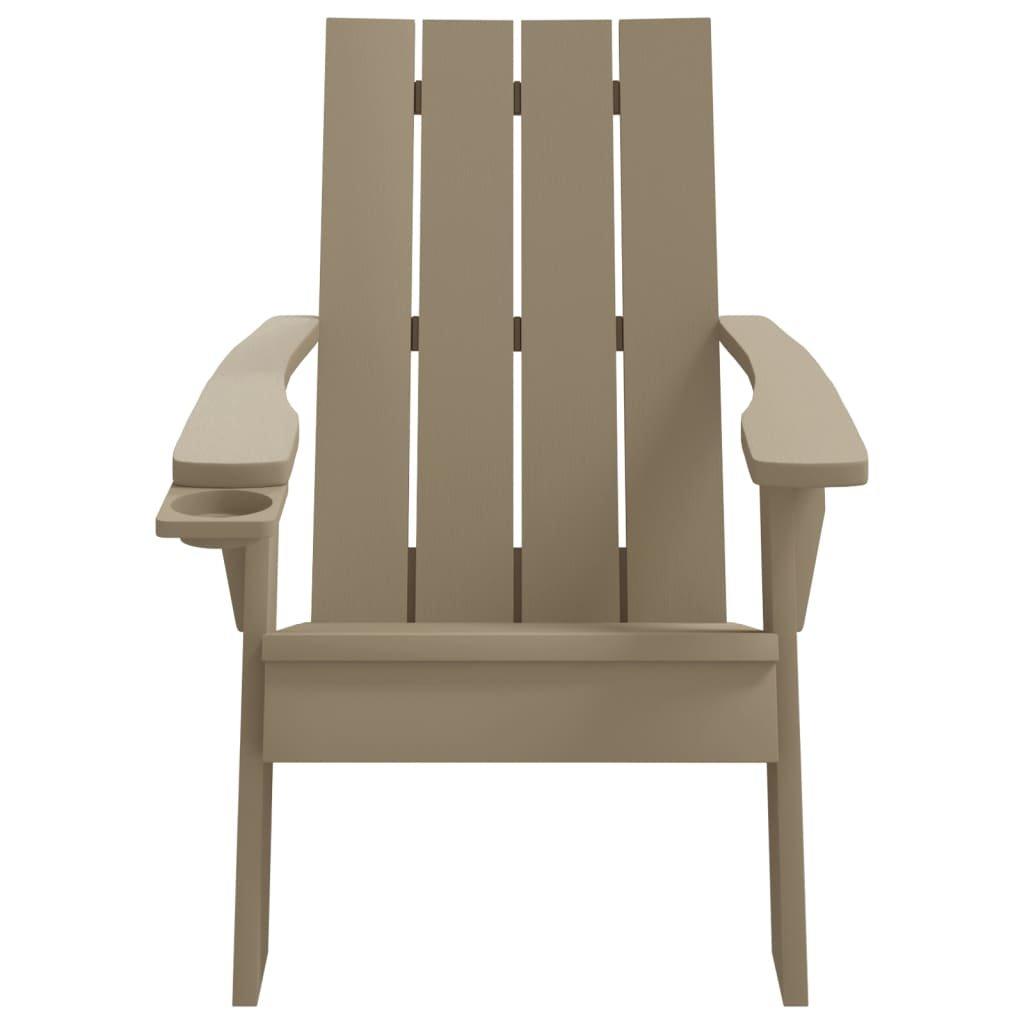 VidaXL Chaise adirondack de jardin polypropylène  