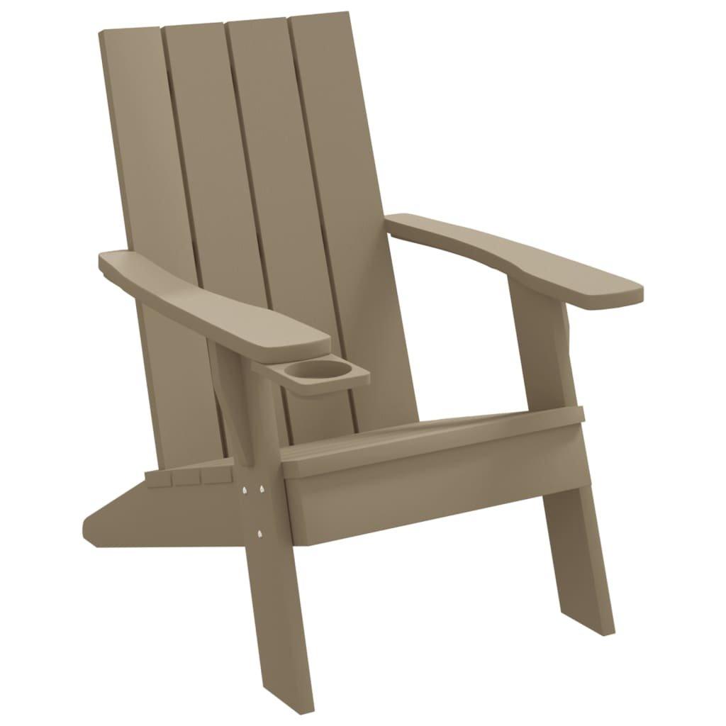 VidaXL Chaise adirondack de jardin polypropylène  