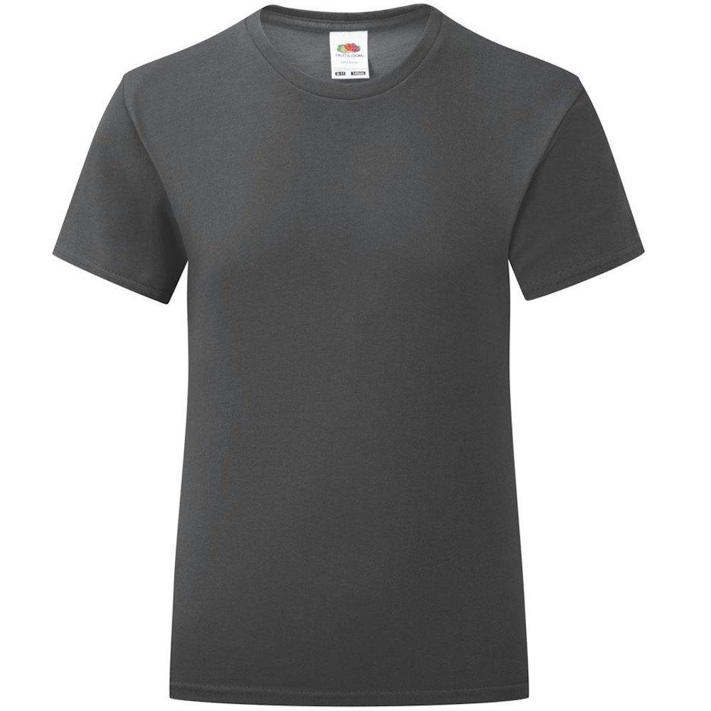 Image of Iconic Tshirt Mädchen Taubengrau 12-13A