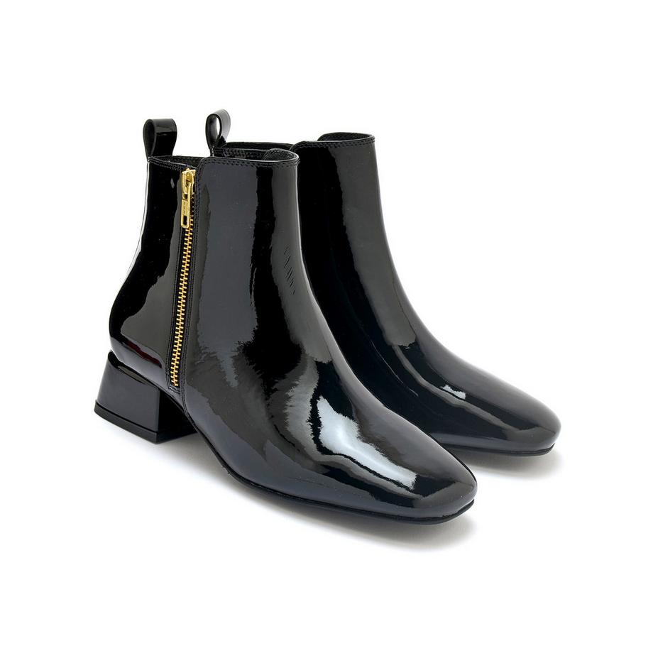 Pédiconfort  lackleder-stiefeletten für damen 