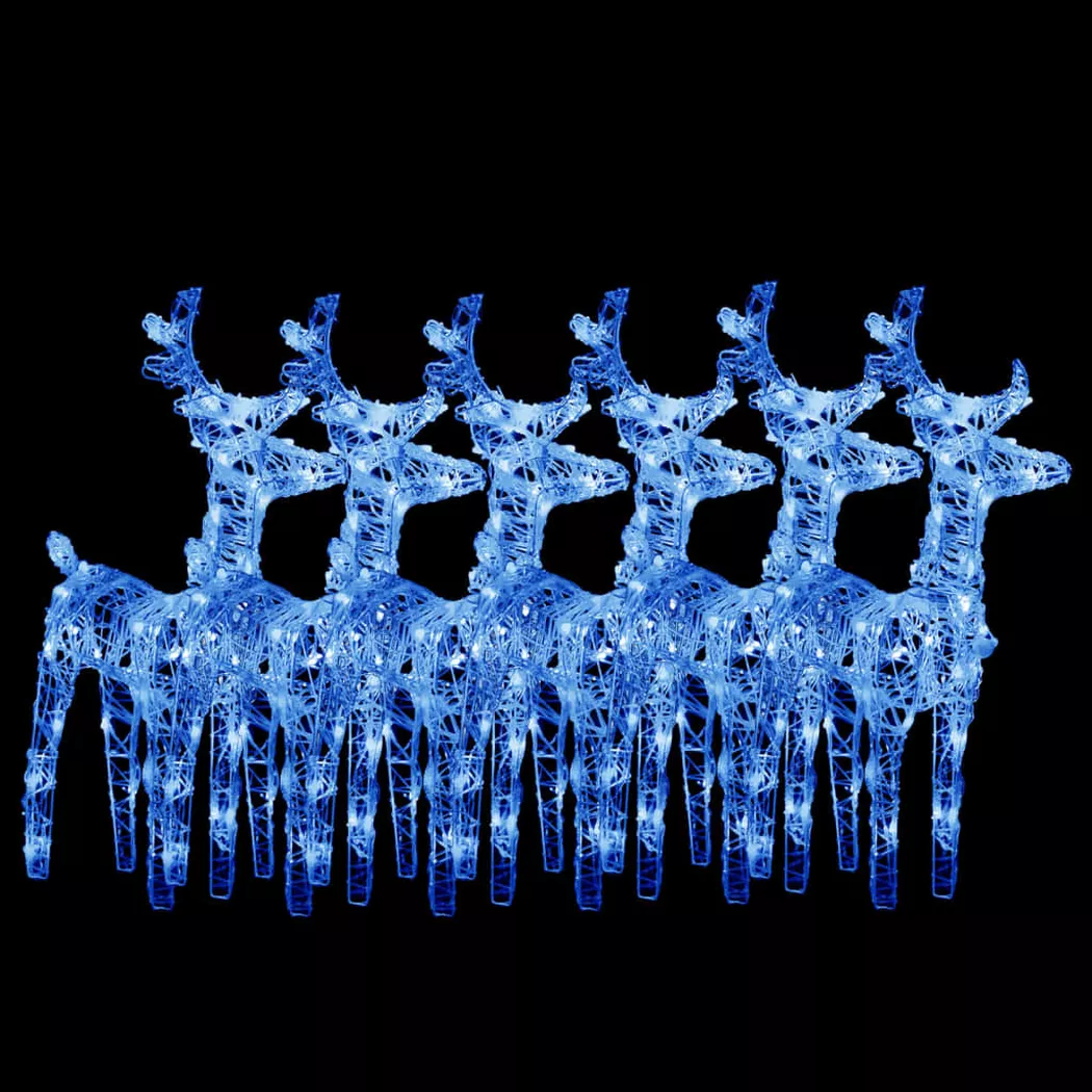 VidaXL - Weihnachtsrentier, One Size, Blau