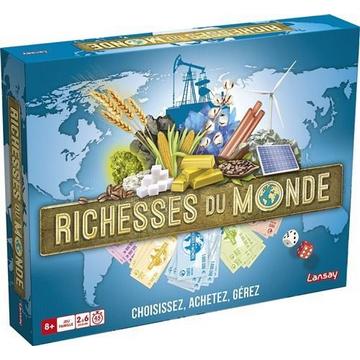 Strategie- und Managementspiel Lansay Riches du monde