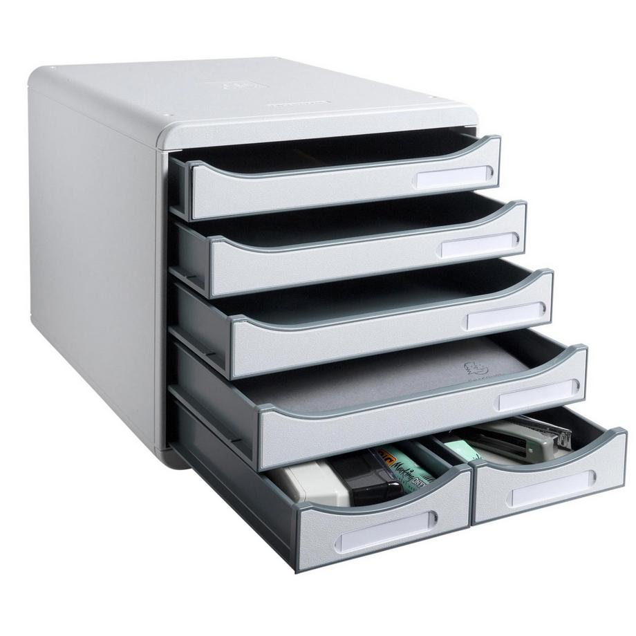 Exacompta Module de classement Big Box Maxi 6 tiroirs Office  