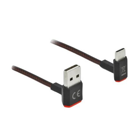 DeLock  85277 cavo USB 1,5 m USB 2.0 USB A USB C Nero 