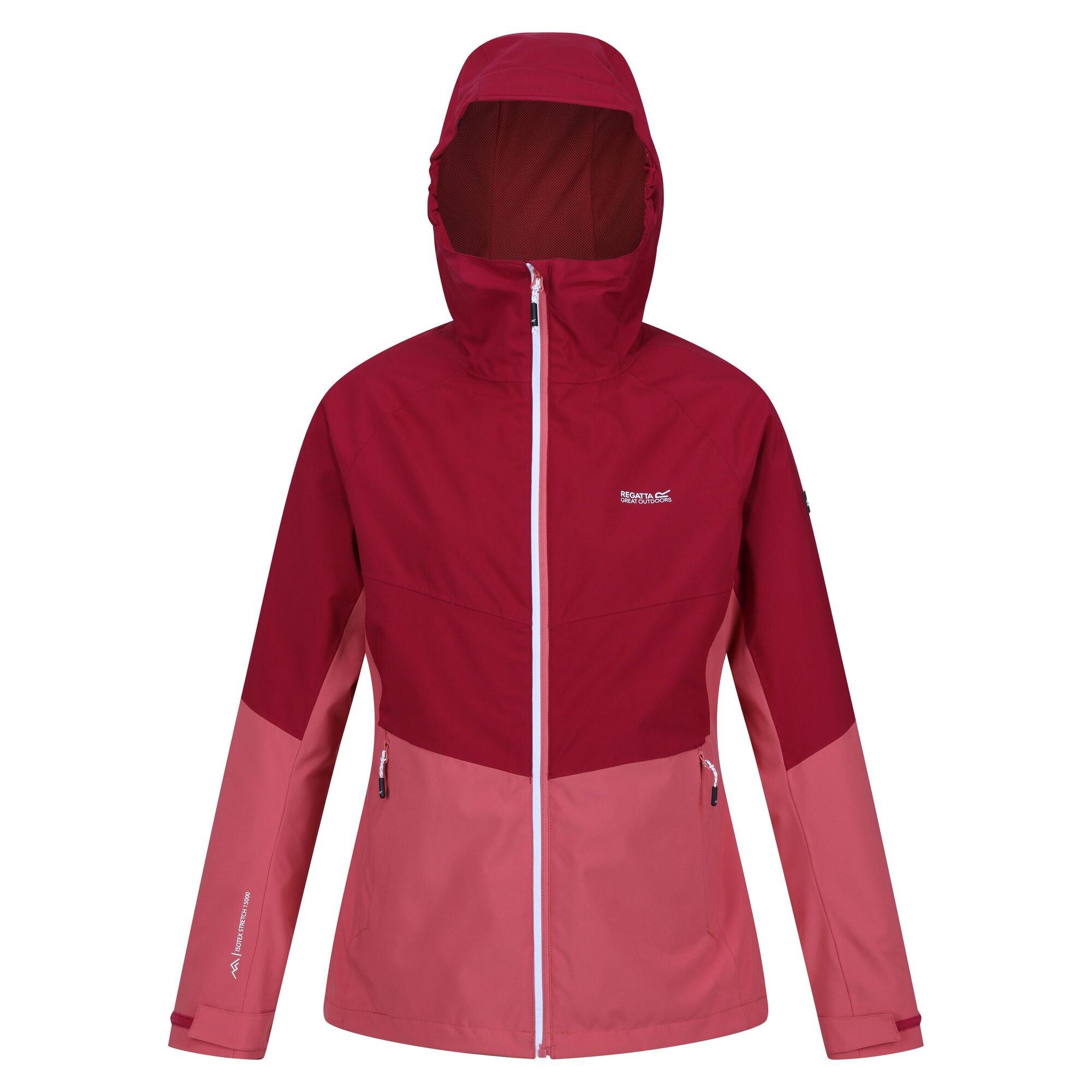 Image of Wentwood Viii Jacke Damen Rot Bunt 42