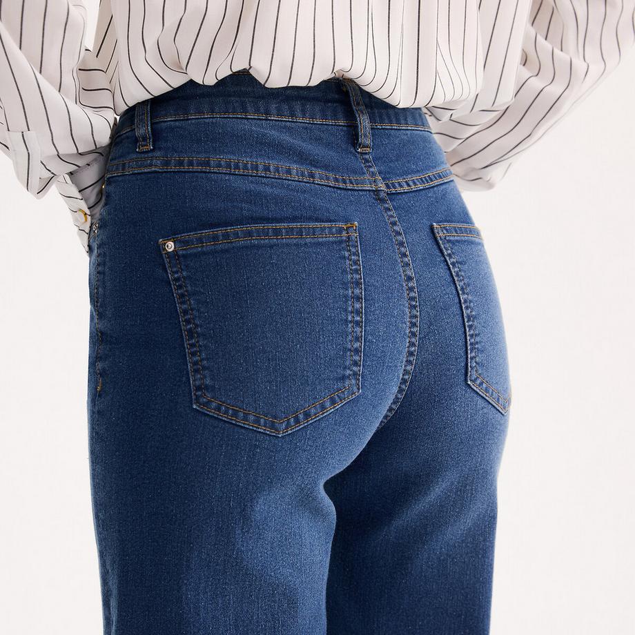 La Redoute Collections Jean Cropped Coupe Large  