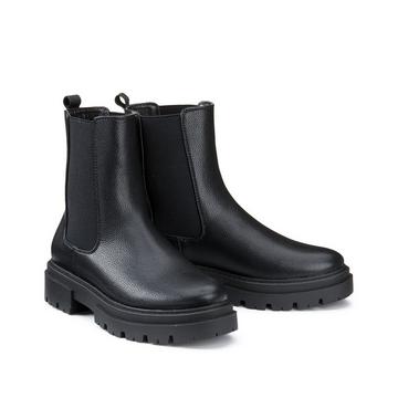 Chelsea-Boots mit Profilsohle