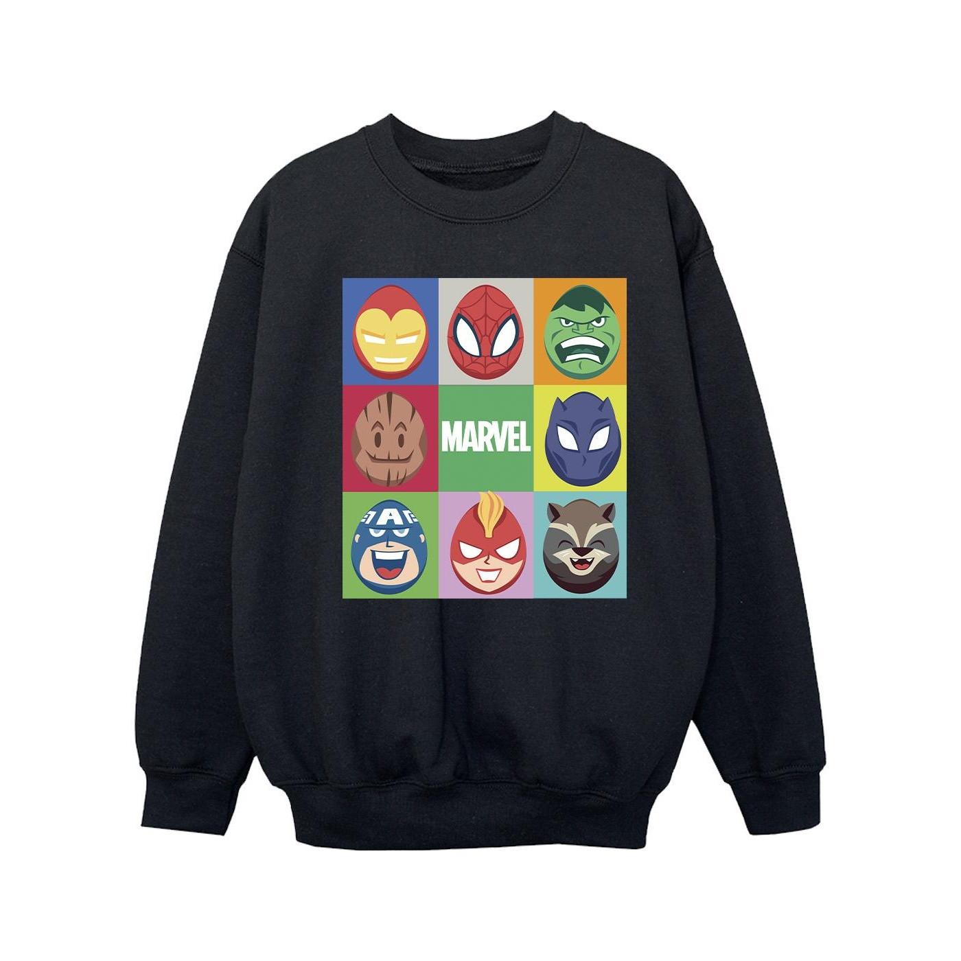 Image of Easter Eggs Sweatshirt Mädchen Schwarz 152-158