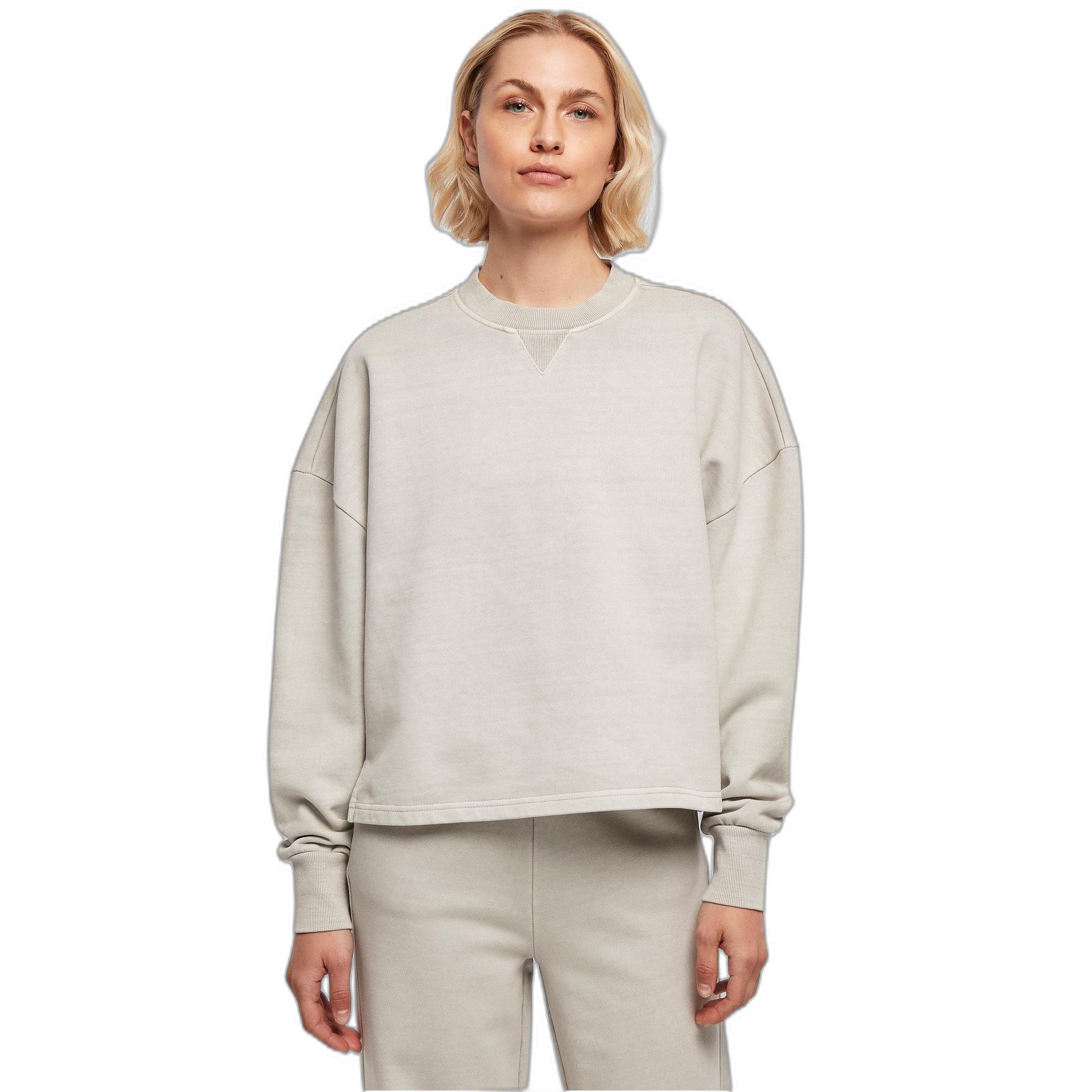 Image of Damen-rundhalspullover Aus Dickem Frottee Damen XL