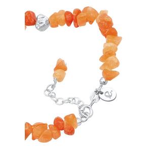 Elli  Armband Aventurin Braun Kiesel Steine Bead 