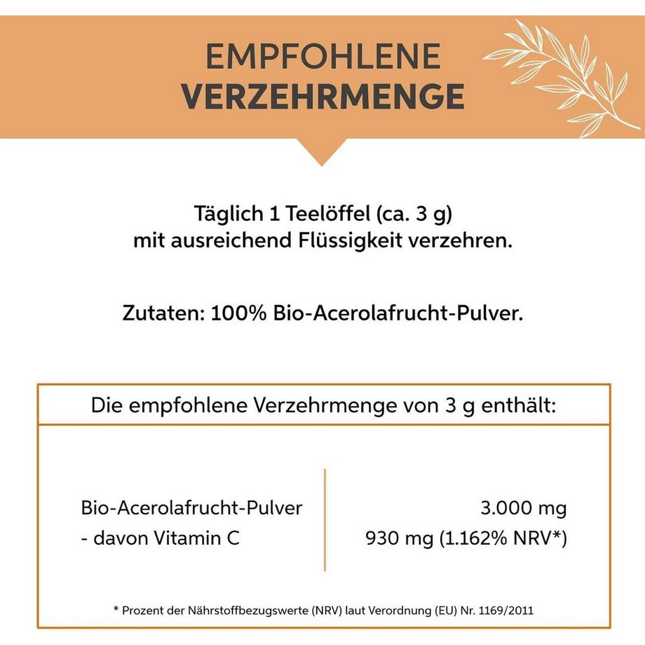 Eltabia  Bio Acerola Pulver 