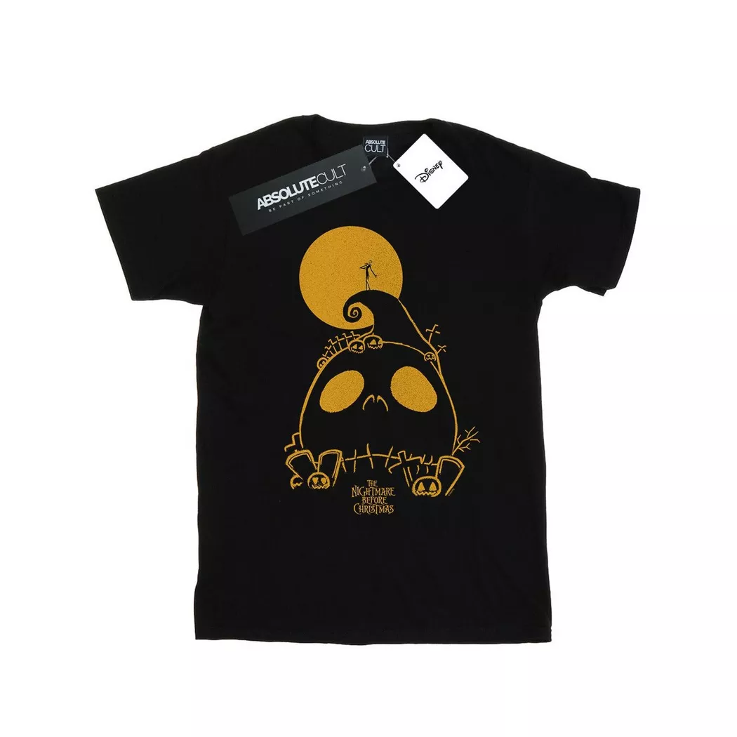 Disney - Nightmare Before Christmas TShirt, für Damen, Schwarz, Größe XL