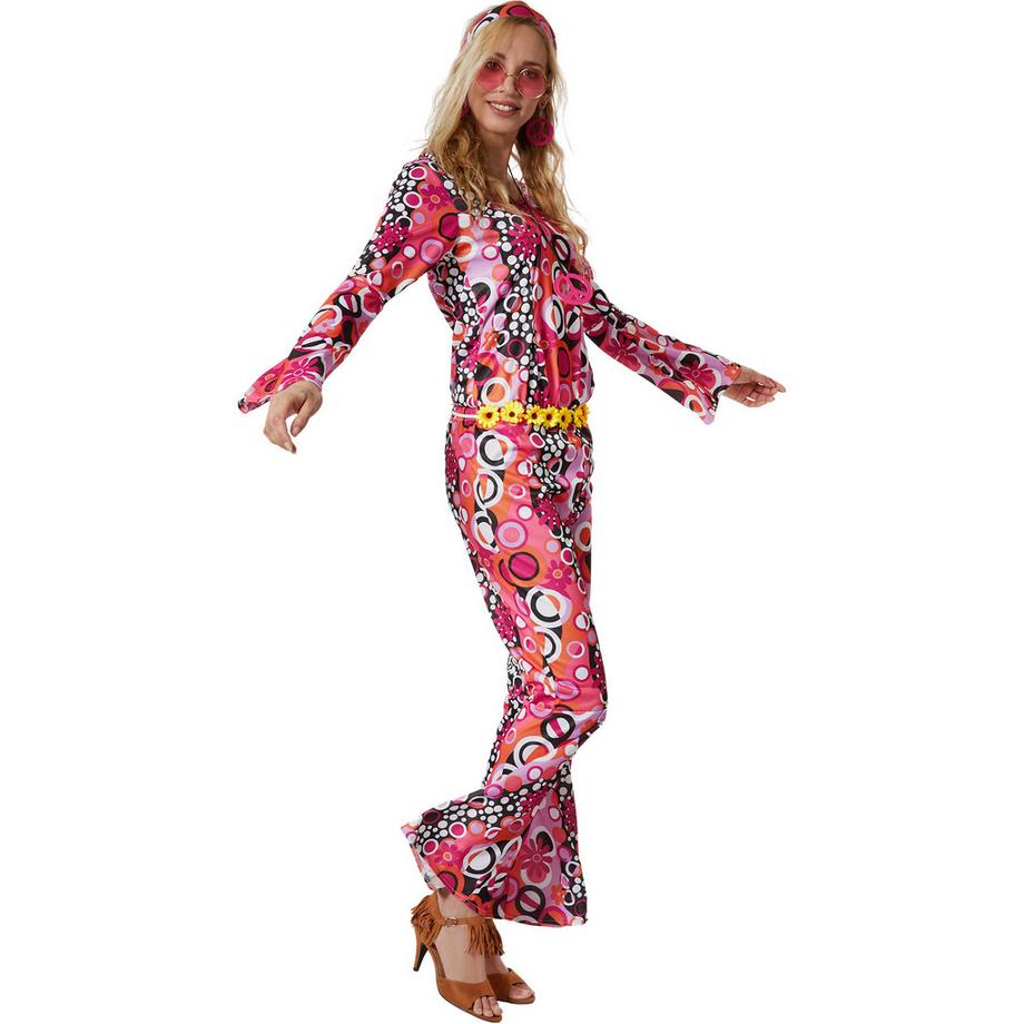 Tectake  kostüm  Hippie Flowerpower 