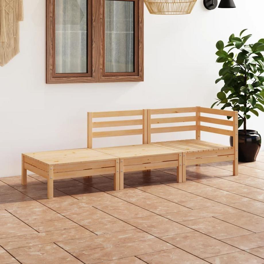 VidaXL Garten-lounge-set kiefernholz  