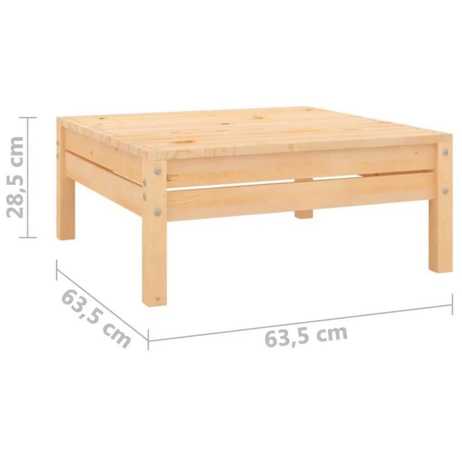 VidaXL Garten-lounge-set kiefernholz  