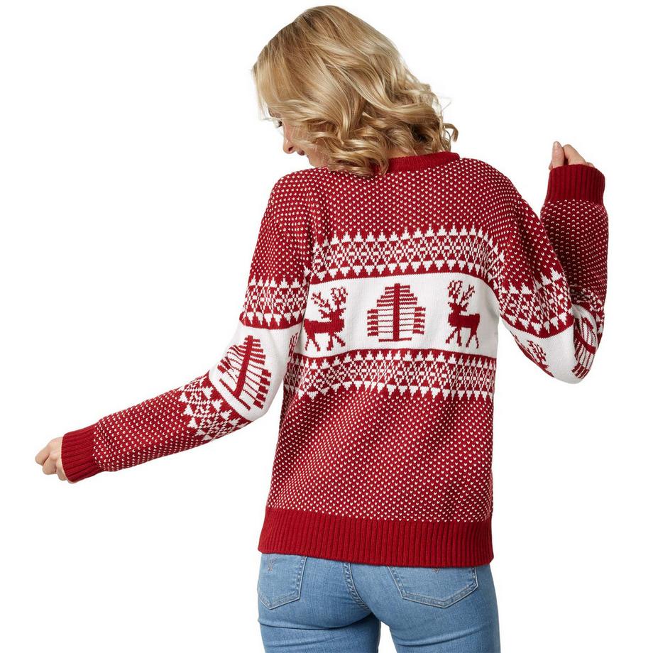 Tectake Pullover Natalizio Paradiso Invernale  