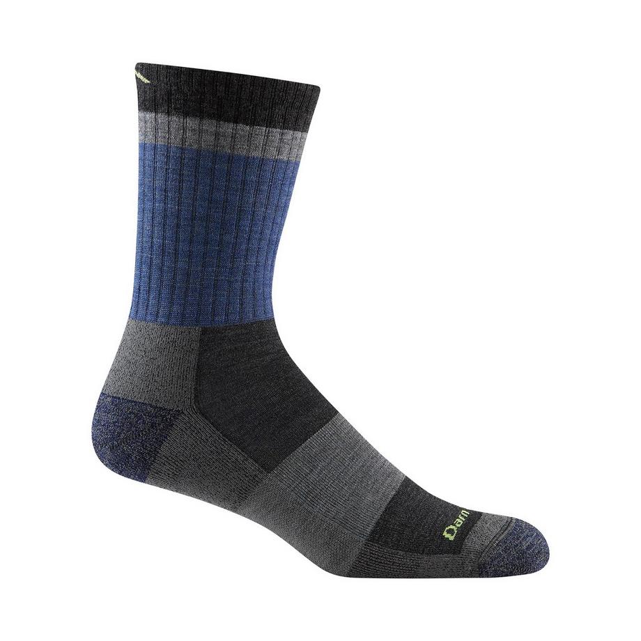 Calze uomo Micro Crew leggere lana senza cuciture per trekking