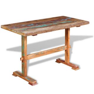 VidaXL Table à manger bois  