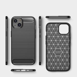 Cover-Discount  iPhone 14 Plus - Metall Carbon Look Hülle 