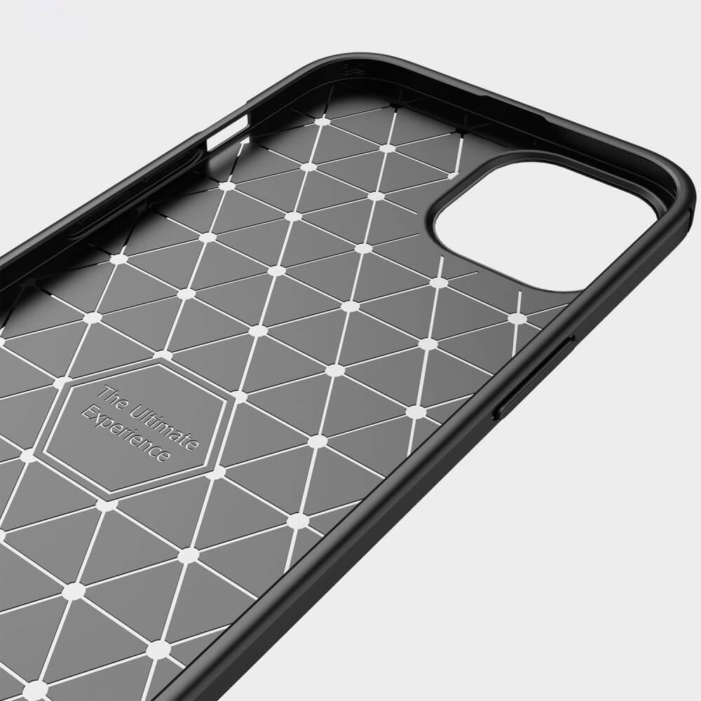 Cover-Discount  iPhone 14 Plus - Metall Carbon Look Hülle 