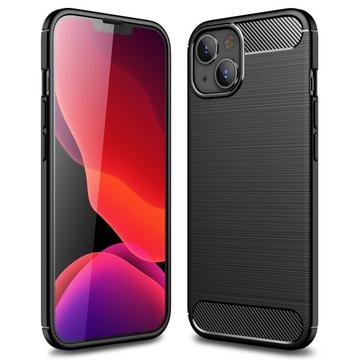 Iphone 14 Plus - Cover In Metallo Carbon Look