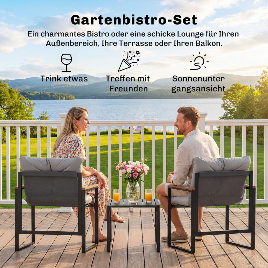 Outsunny Bistro-Set  