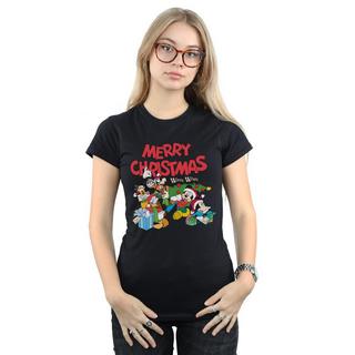 Disney  Tshirt MICKEY MOUSE AND FRIENDSWINTER WISHES 