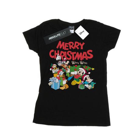 Disney  Tshirt MICKEY MOUSE AND FRIENDSWINTER WISHES 