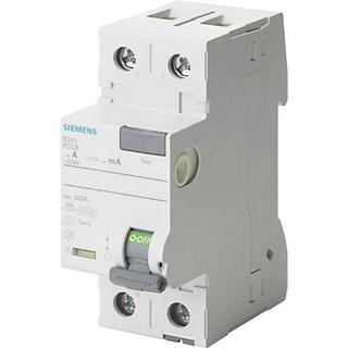 Siemens  Disjoncteur différentiel type A, 40A, 1 pôle+N 30 MA, 230 V, 2 UM 