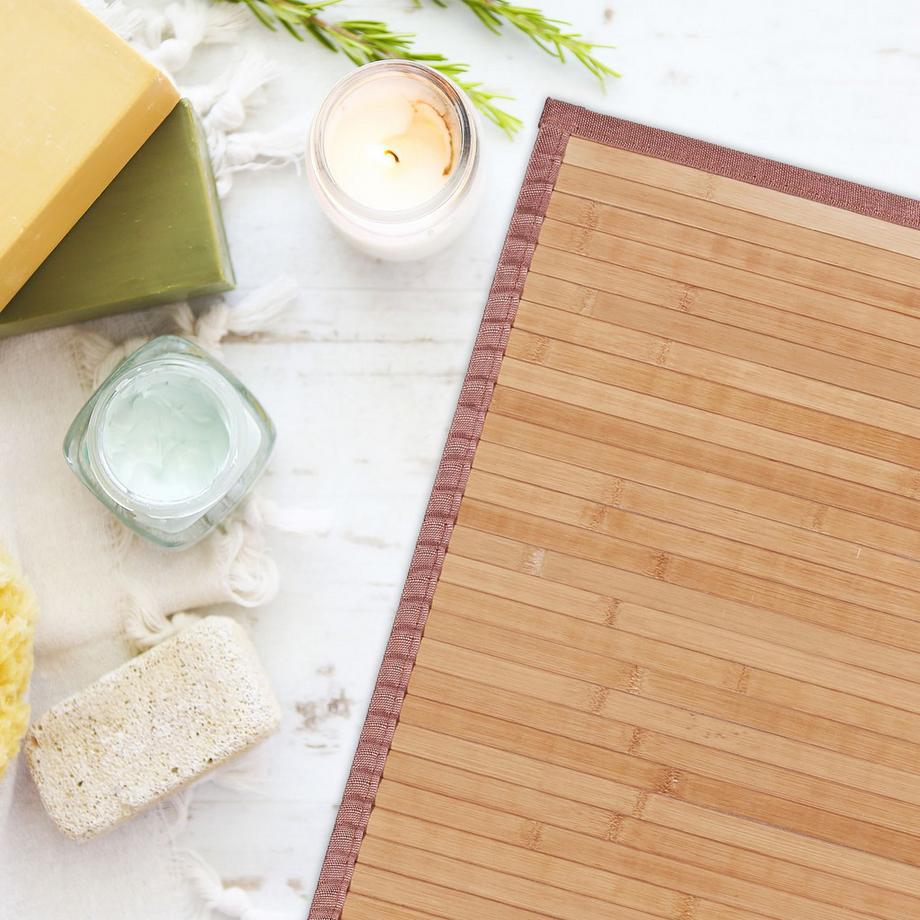 Northix  Tapis en bambou nature 