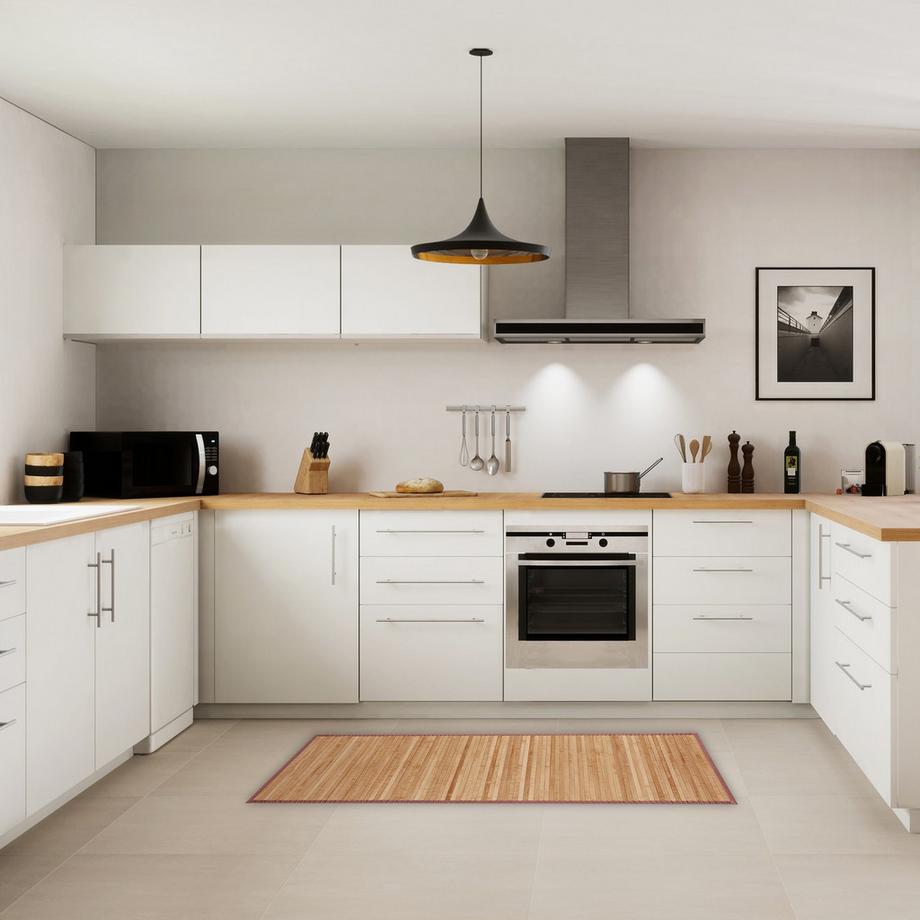 Northix  Tapis en bambou nature 