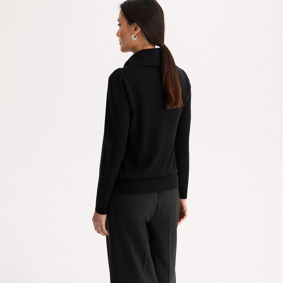 La Redoute Collections Pull col boule Soft Touch  