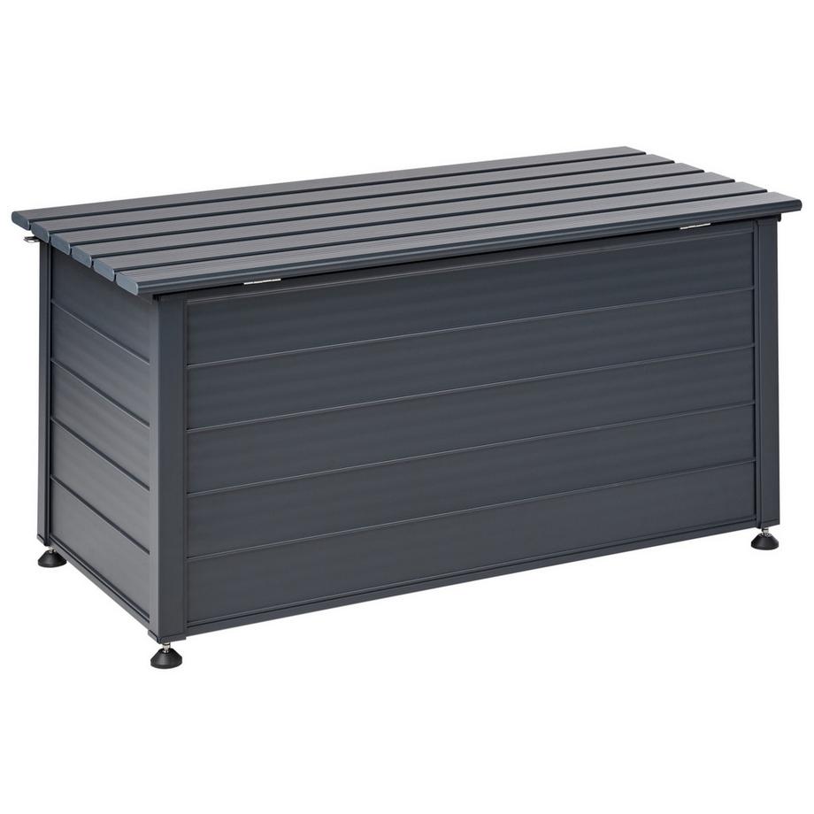Beliani Aufbewahrungsbox aus Aluminium  CAMPALTO  