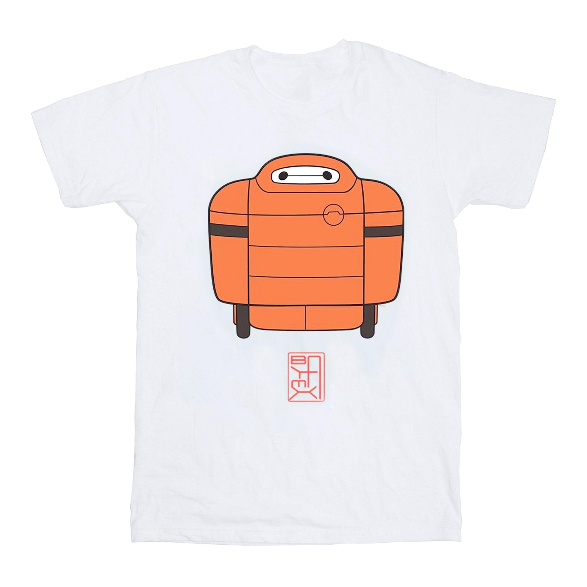 Image of Big Hero 6 Baymax Suit Tshirt Unisex Weiss 152-158
