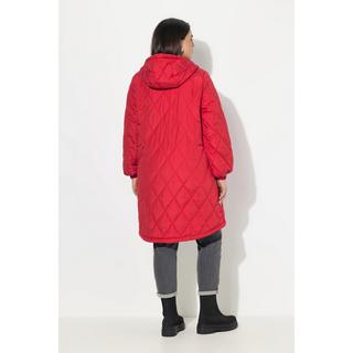 Ulla Popken  Manteau matelassé léger, imperméable, fermeture éclair à double sens 