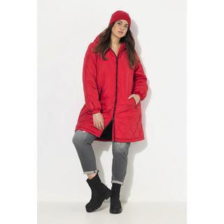 Ulla Popken  Manteau matelassé léger, imperméable, fermeture éclair à double sens 