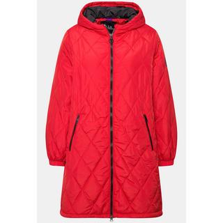 Ulla Popken  Manteau matelassé léger, imperméable, fermeture éclair à double sens 