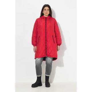 Ulla Popken  Manteau matelassé léger, imperméable, fermeture éclair à double sens 